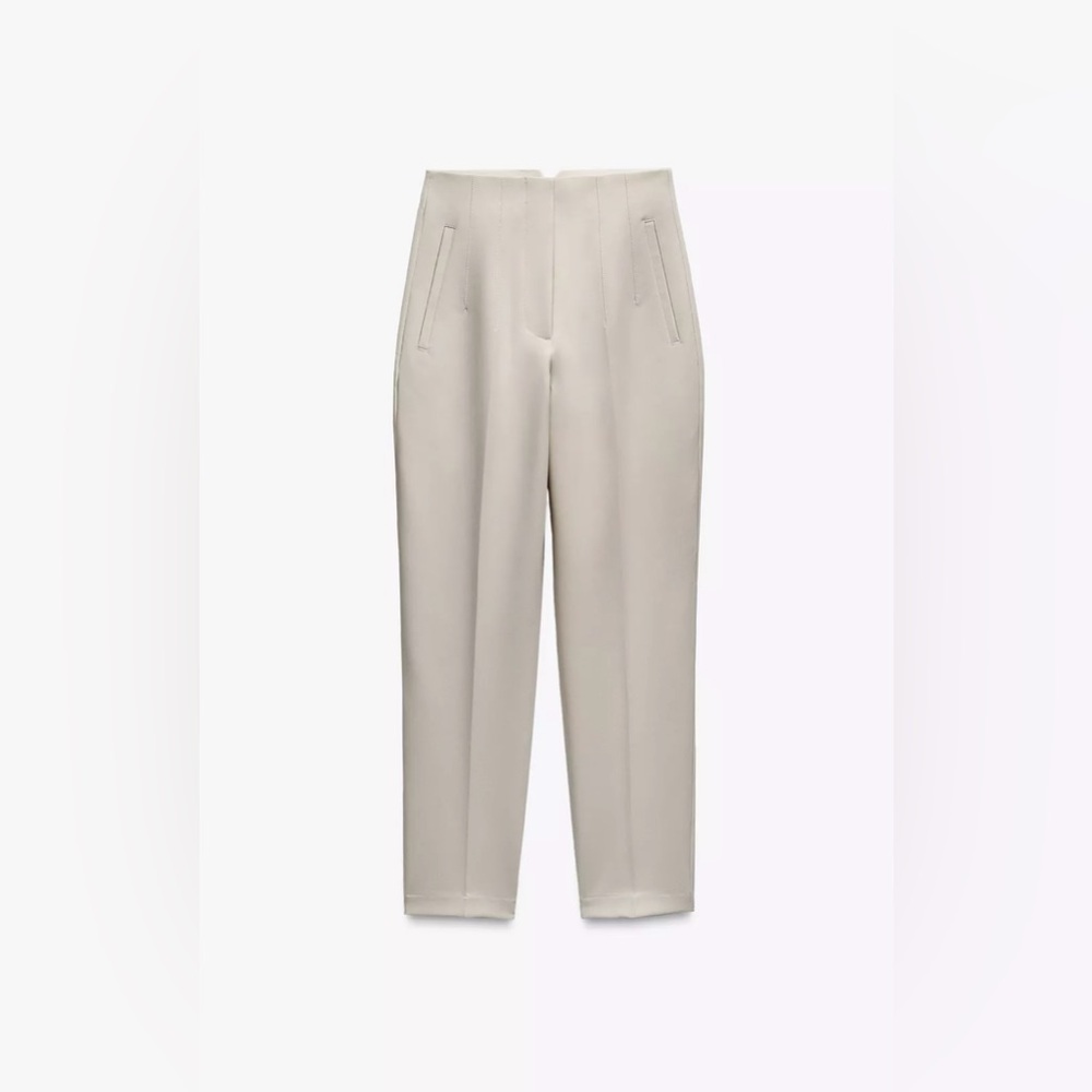 ZARA High Waisted Trousers - Picture 5 of 9